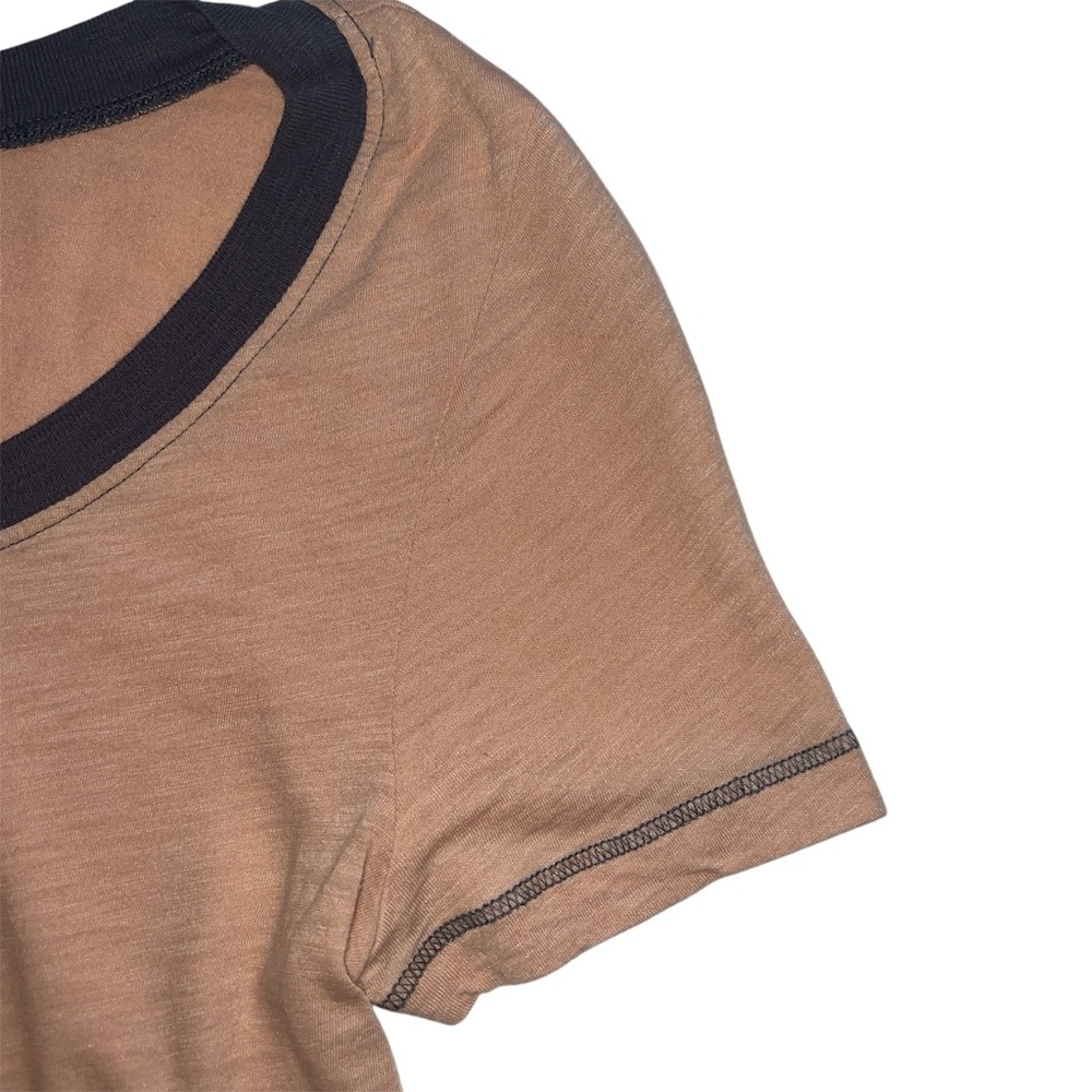 t.la Anthropologie Nude Pink Scoop Neck Top Sz XS - Picture 4 of 10